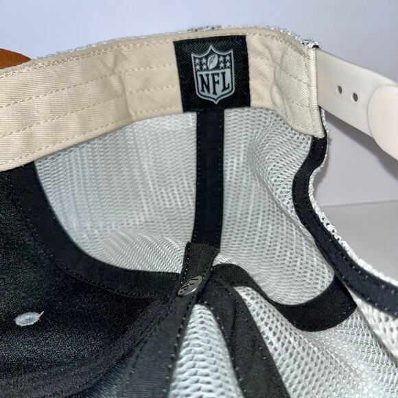 Denver Broncos Trucker Hat Snapback Gray Brown Suede NFL Football Mile High - Picture 6 of 7